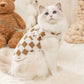 Winter Warm Cat Sweater – Soft Cardigan with Buckle for Hairless Cats, Sphynx, Ragdoll, Persian, and Siamese