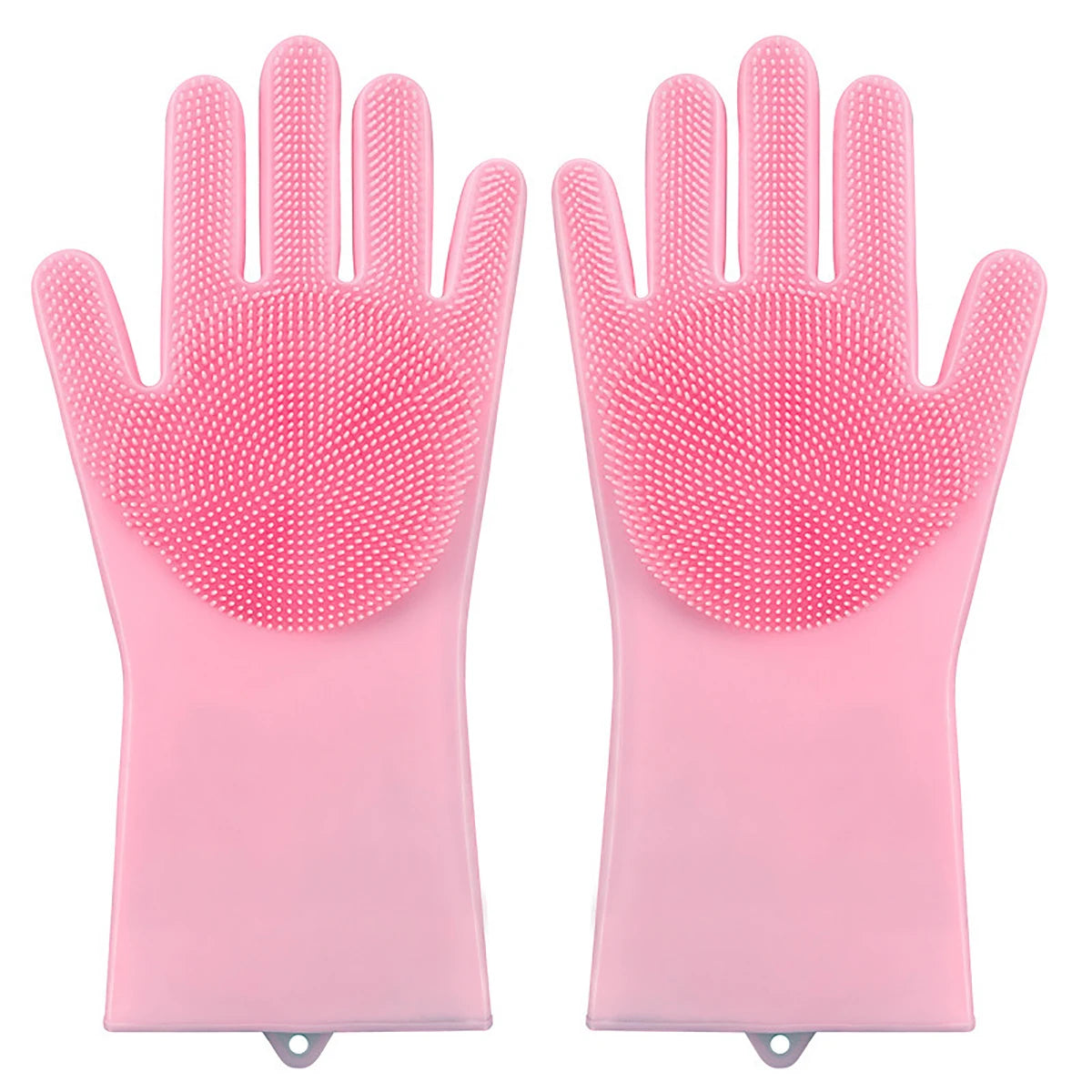 Silicone Pet Grooming & Bathing Gloves – Hair Removal, Massage, and Cleaning