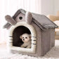 Cozy Four-Season Pet House – Removable & Washable Dog & Cat Bed