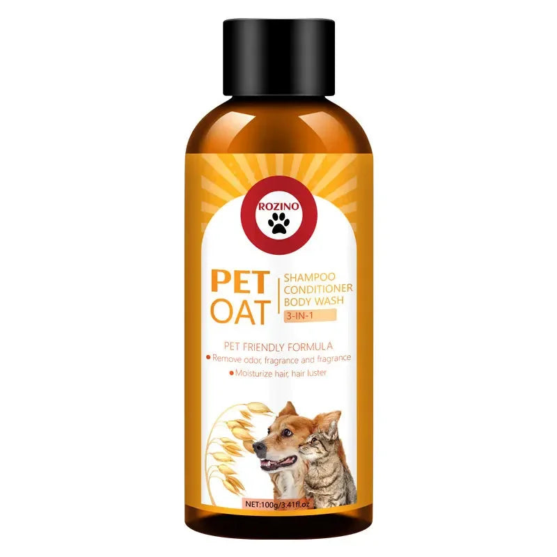 3-in-1 Pet Shampoo & Conditioner – Antibacterial, Deodorizing & Long-Lasting Fragrance (100ml)