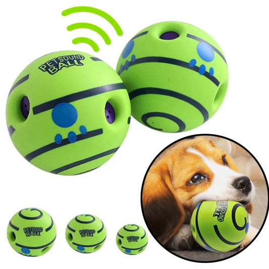 Wobble Wag Giggle Ball – Interactive Dog Toy with Fun Giggle Sounds for Endless Play