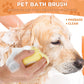 2-in-1 Dog & Cat Bathing Brush – Soft Silicone Massage Brush with Shampoo Dispenser