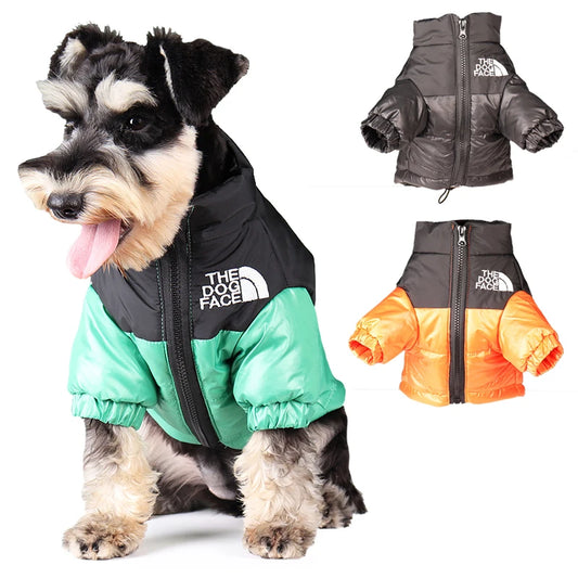 Warm & Windproof Dog Jacket for Small & Medium Breeds – Reflective Winter Coat for French Bulldog, Chihuahua, and Puppies